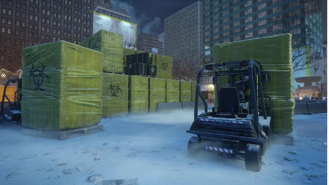 The Division — biohazard crates environment