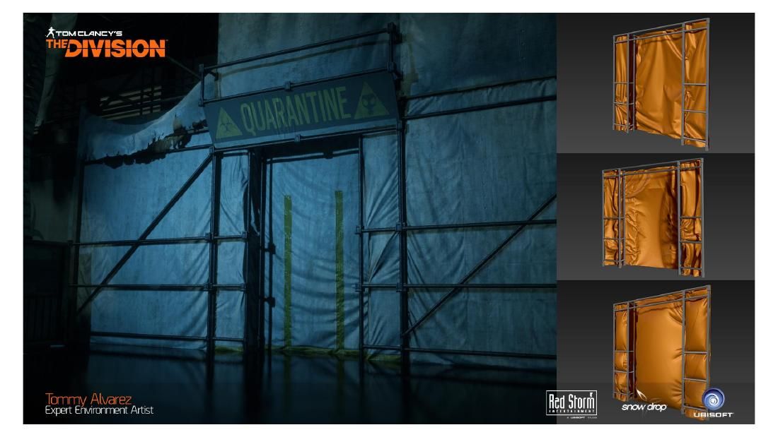 The Division — quarantine props