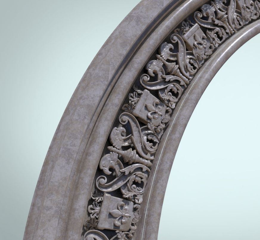 Arch ornament detail
