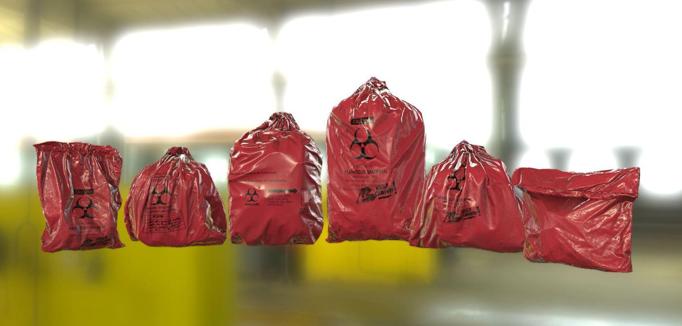 Biohazard bags