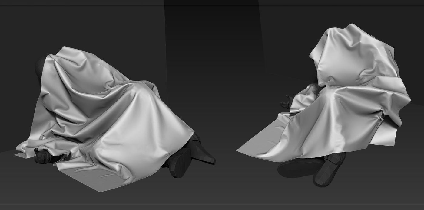 Realtime cloth studies