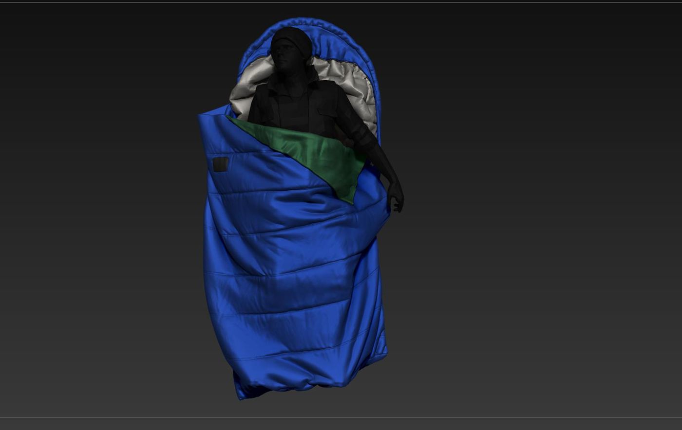 Sleeping bag asset