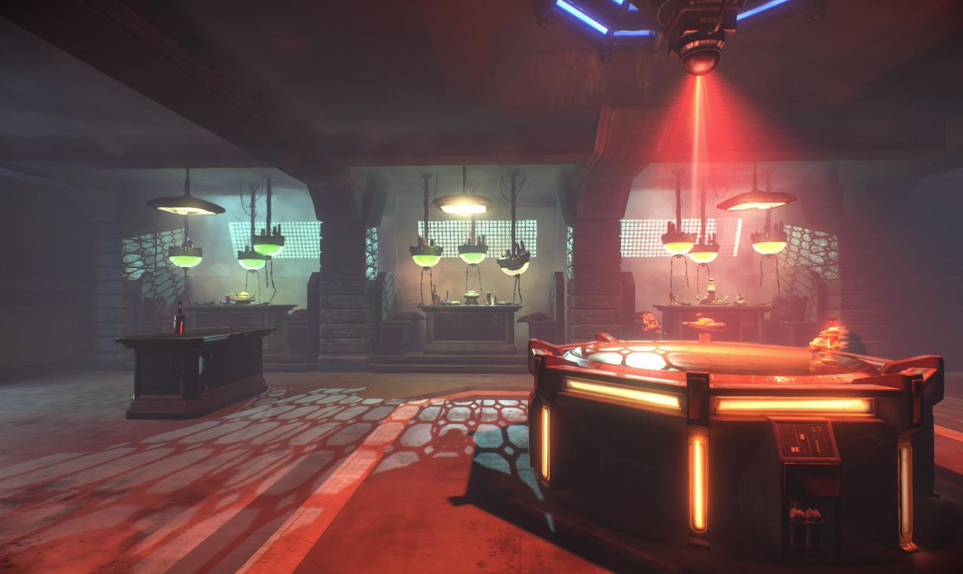 Underworld bar environment
