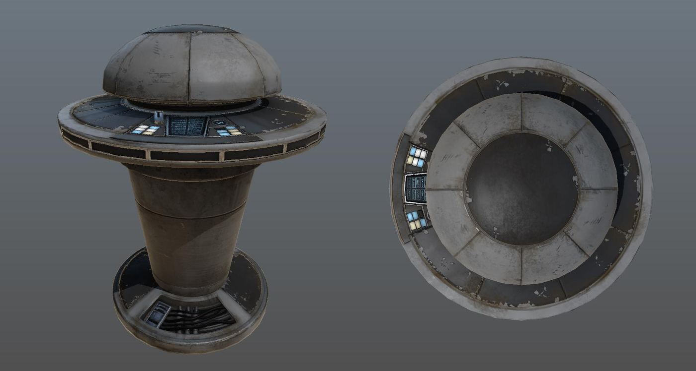 Lamp prop