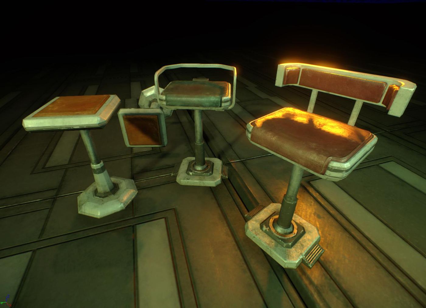 Bar stools props