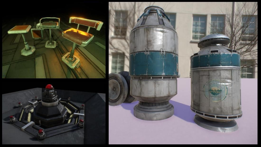 Star Wars 1313 — prop assets